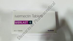 Iverlast-6 Ivermectin 6mg Tablets