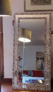 Antique Glass Mirror, Shape : Rectangular