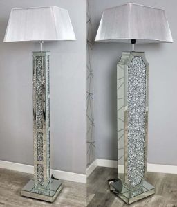 Glass Floor Lamp