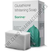 Sarine Glutathione Kojic Acid Soap, Form : Solid For 75gm Bathing