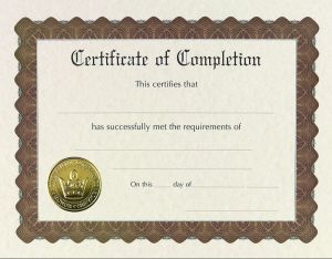 Certificate Printing Services