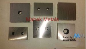 Vkj Steel Bar Cutting Blade, Shape : Rectangular For Industrial