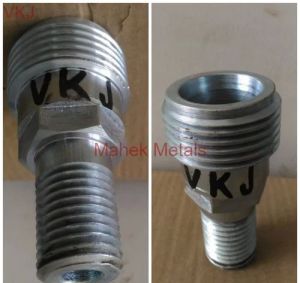 VKJ Stainless Steel Hilti Core Drill Shaft Adapter, Length : 30-60 Mm