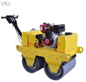 Walk Behind Double Drum Vibratory Roller