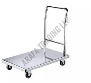 Stainless Steel Platform Trolley, Shape : Rectangular