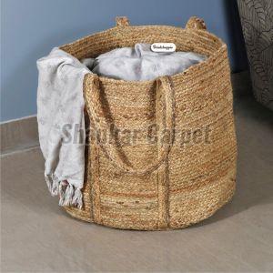 Laundry Jute Baskets, Technics : Machine Made