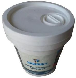 5kg Acrylic Washable Distemper Paint, Packaging Type : Plastic Bucket