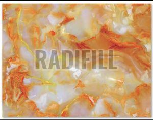 Printed RA8060 PVC Marble Sheet For Wall Covering