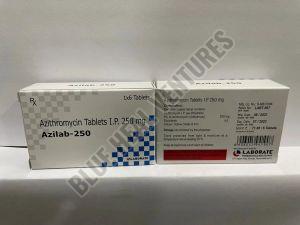 Azilab 250mg Tablet, Packaging Type : Box