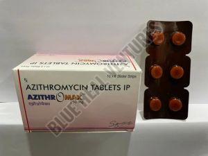 Azithromax 250mg Tablet, Packaging Type : Box