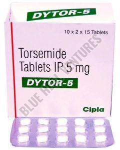 Dytor 5mg Tablet, Packaging Type : Box