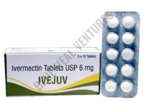 Ivejuvn 6mg Tablet, Packaging Type : Box