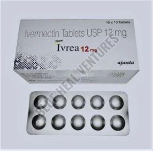 Ivrea 12mg Tablet, Packaging Type : Box