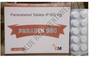 Paradin 650mg Tablet, Packaging Type : Box