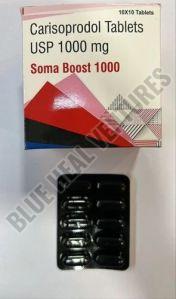 Soma Boost 1000mg Tablet, Medicine Type : Alloapthic