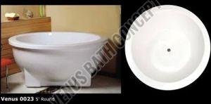 60 Inch Round Acrylic Bathtub For Bathroom