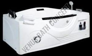 Rectangular Acrylic Jacuzzi Bathtub, Color : White