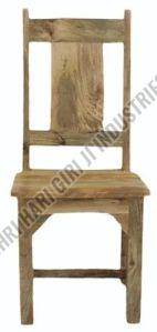 Plain Polished Mango Wood Dining Chair For Home