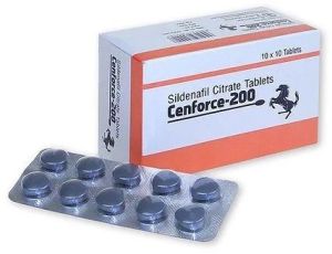 Cenforce 200mg Tablet, Packaging Type : Strips