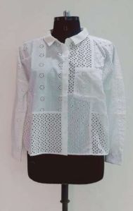 Cotton Ladies Fancy Shirts, Technics : Machine Made