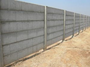 Concrete RCC Boundary Wall, Color : Grey