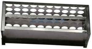 Polished Aluminum Test Tube Rack, Color : Metallic