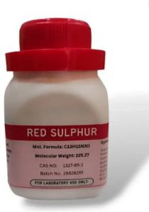 Red Sulphur Powder, Packaging Type : Plastic Bottle