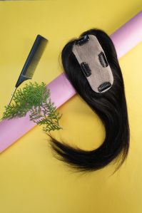 Silky Wigs Straight Hair Topper For Personal