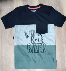 Cotton % Combed Basic Plain T-shirt