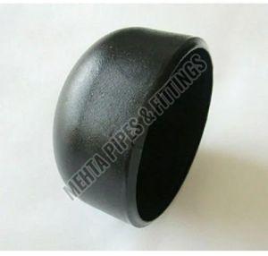 Polished Carbon Steel Pipe Cap For Industrial Use