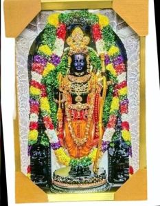 Plastic Lord RAM Photo Frame For Worship