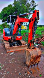 Used Hydraulic Excavator, Color : Orange