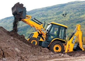 Fuel Used Jcb Backhoe Loader, Certification : Yellow