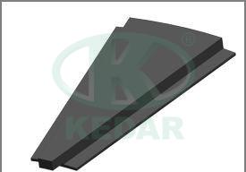 Plain Triangle Head Rubber Liner For Industrial Use