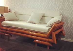 Stylish Bamboo Sofa, Folding Style : Non Foldable