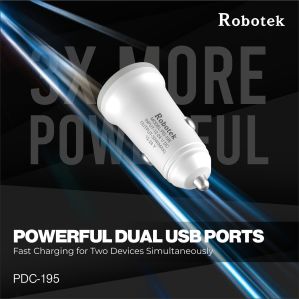 Robotek 30Watt PDC-195 Car Charger