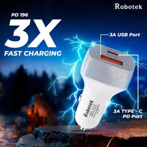 Robotke 30watt PDC-196 Car Charger