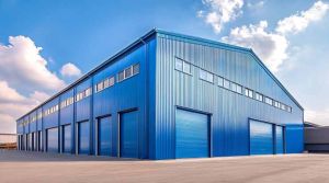 Polished Metal Industrial Shed