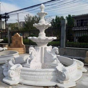 Lamp Non Polished Marble Fountains