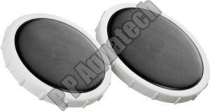 Round 0.7 Kg/sqcm EPDM/ SILICON Fine Bubble Disc Diffuser, For Aquaculture Fish Farm, Color : Black