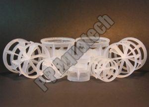 Cylindrical PP Pall Ring Media, Dimension : 40 Mm, 50 Mm