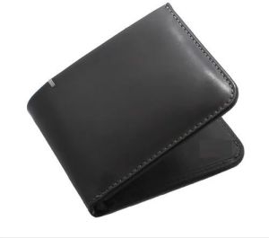 Mens Black Leather Wallet