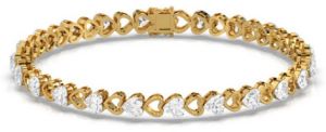 Abstract Beauty Lab Grown Diamond Bracelet