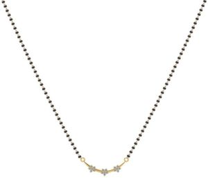 Elegant Blossom Lab Grown Diamond Mangalsutra