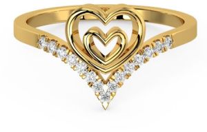 Heart Lab Grown Diamond Ring