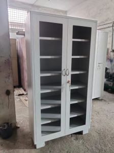 Glass Door Steel Cupboard For Office