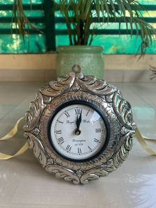 German Silver Wall Clock