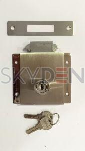 Metal Door Sliding Lock, Packaging Type : Carton Box