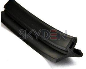 Skyden Plain Wardrobe Sliding Rubber Gasket, Color : Black