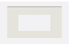 Cover Plate With Frame 4M Flat'5